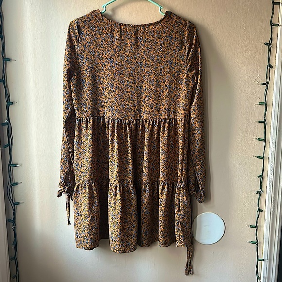 Wild Fable orange midi dress - Picture 2 of 4